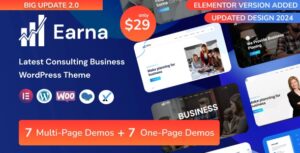 Earna - Business Consulting WordPress 1.1.2