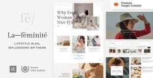 LaFeminite – Personal Blog WordPress Theme 29
